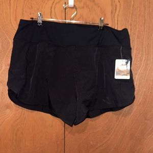 Black athletic shorts will it brand NWT